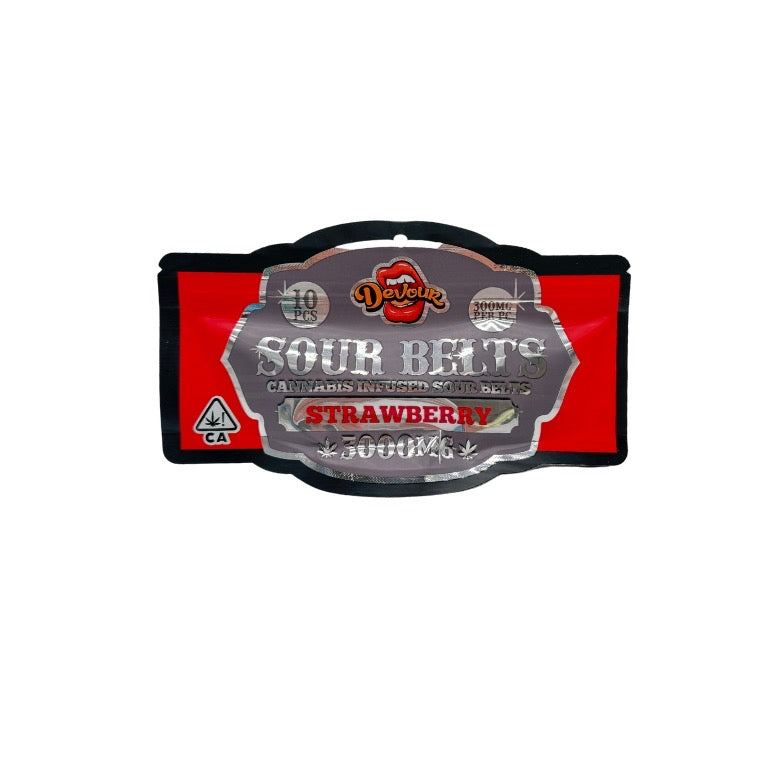 Devour Infused Gummy|Watermelon Sour Belts