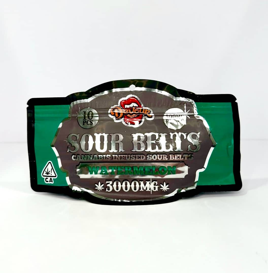 Devour Infused Gummy|Watermelon Sour Belts
