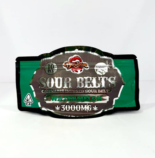 Devour Infused Gummy|Watermelon Sour Belts