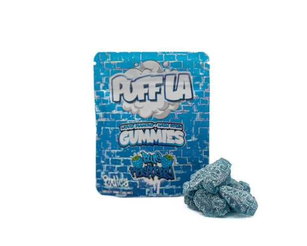 Puff LA Diamond & Hash Rosin Gummies – 500mg THC